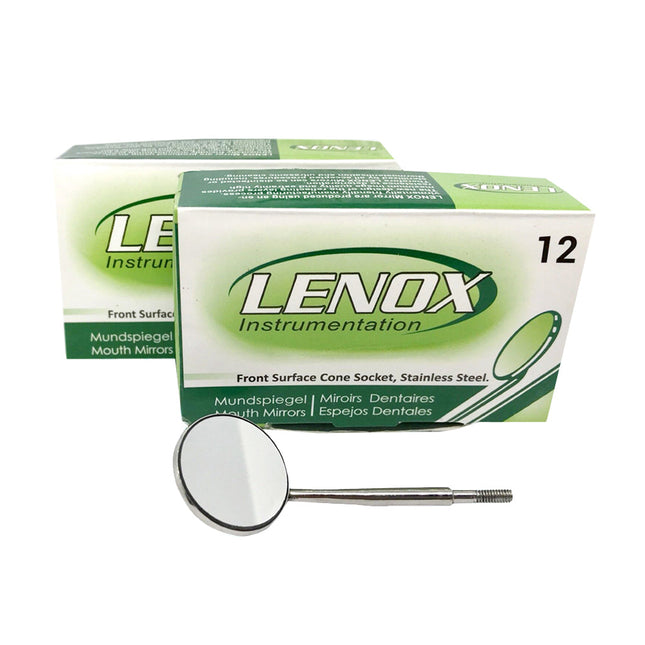 Mouth Mirrors Fig. 4 Ø22mm Front Surface ( Cone Socket) Pack of 12
