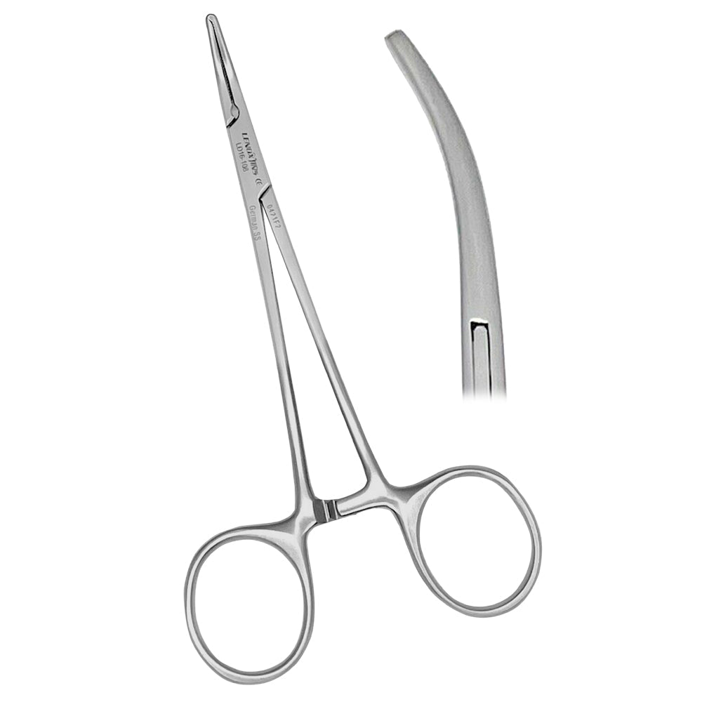 Halstead Mosquito Curved 12.5cm 1x2 teeth