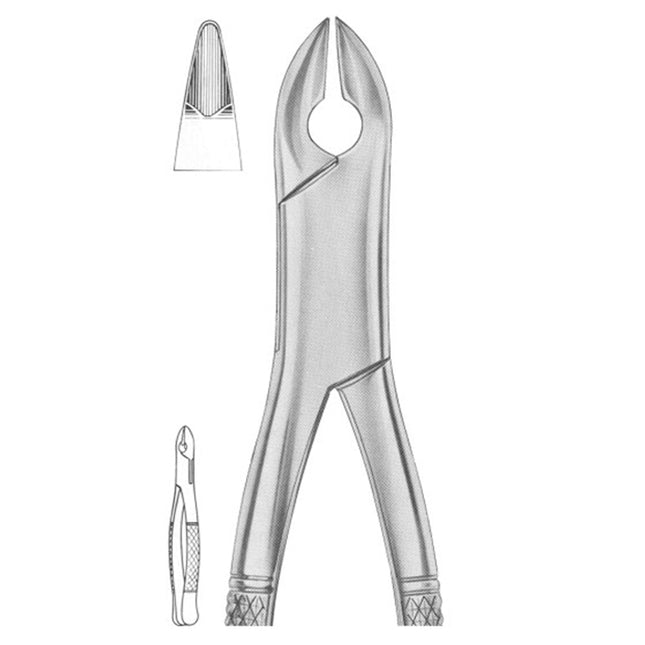 Extracting Forceps # 99C Kells upper incisors, canines