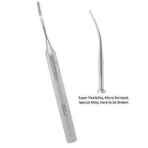 Super Flexible Periotomes Curved 3mm