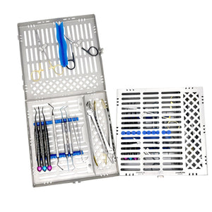 Atraumatic Extraction Kit, 11 Instruments In Cassette,