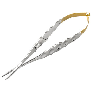 Castroviejo Needle Holder 18cm STR, Wide Handle Grip TC