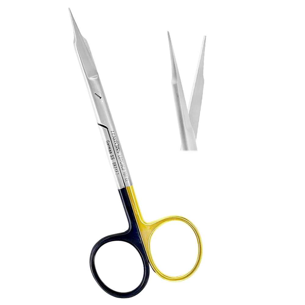 Fox Scissors Goldman-Fox Scissors 13cm Straight TC Super Cut – YOURDENT-USA