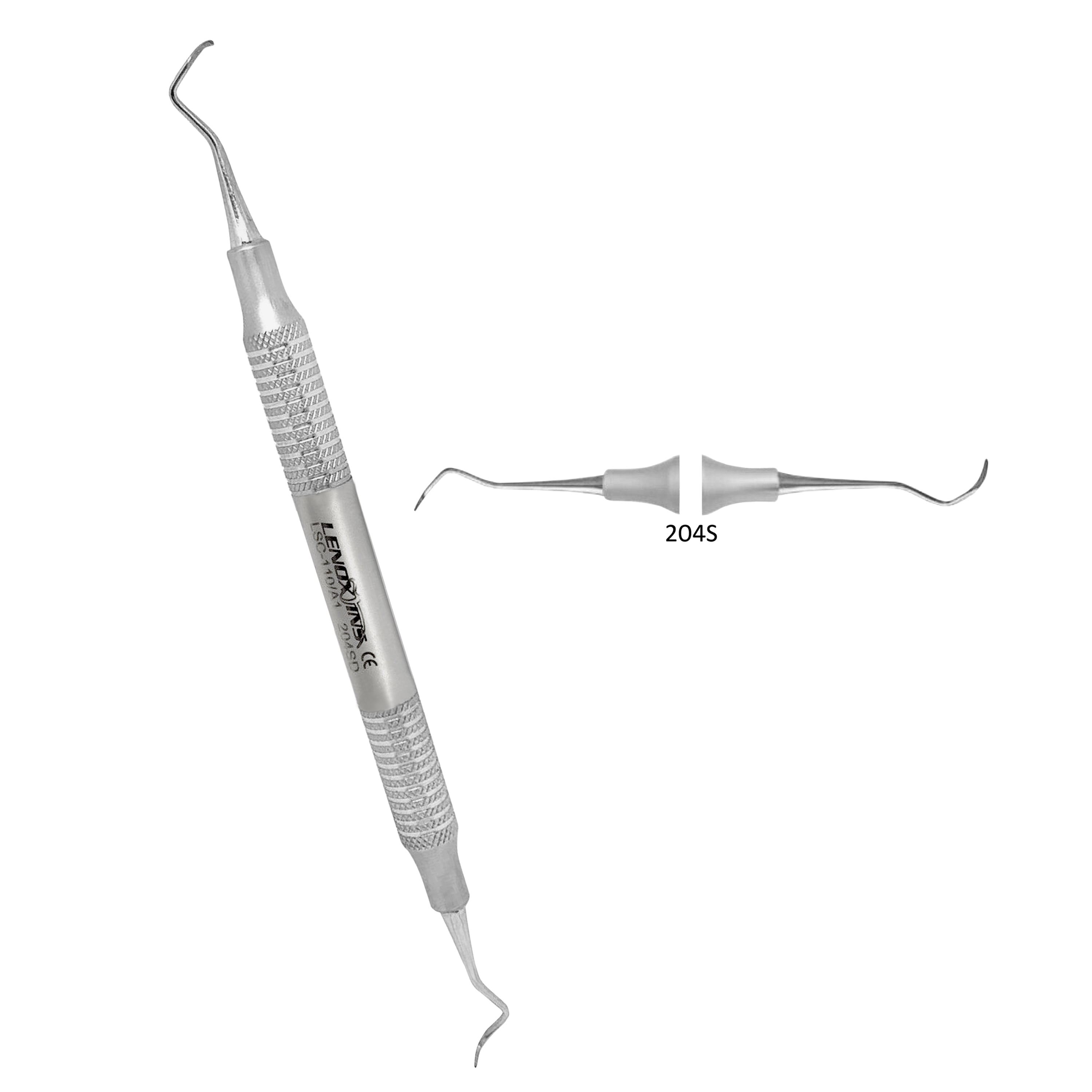 Sickley Ruler Sickle Scaler 204s- 440c – YOURDENT-USA