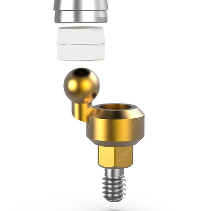 Straight Ball Attachment - 6 Offset position