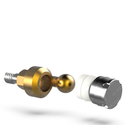 Straight Ball Attachment - 6 Offset position