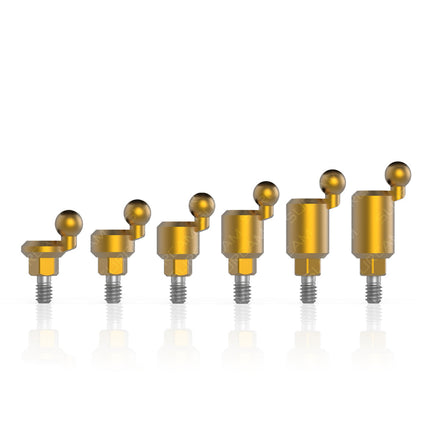 Straight Ball Attachment - 6 Offset position