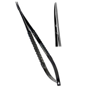 Micro Needle Holder TC 18cm Curved Locking ,