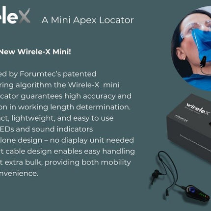 Wirele-X Mini Apex Locator – Precision Endodontic Measurement in a Compact, Standalone Design