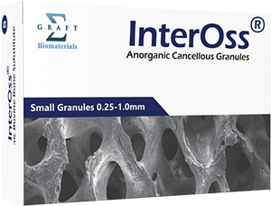 InterOss® Anorganic Cancellous Bone Granules, Vial