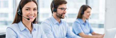 Customer support team