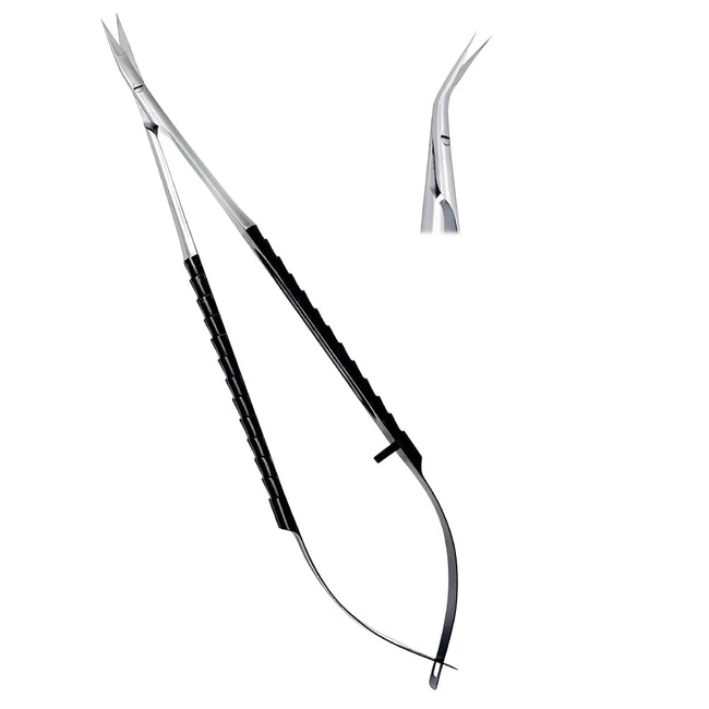 Surgical Micro Tissue Scissors 45˚ CVD TC - 17cm