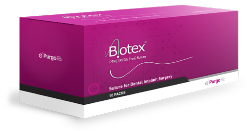 Biotex® Suture for dental implant surgery