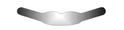 TOR VM Dental Metal Matrix Bands for Premolars Shape 2 (Two Central Ledges) 12pcs – Professional Matrix System & Restorative Tool