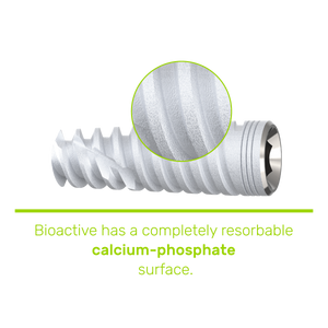 Bioactive DENTAL IMPLANT - Hydrophilic Surface. (SCI)