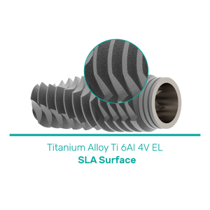 TRIO DENTAL IMPLANT - Triple Flutes Define Bone Compression. ( DFCIP ) (RC) (NP)