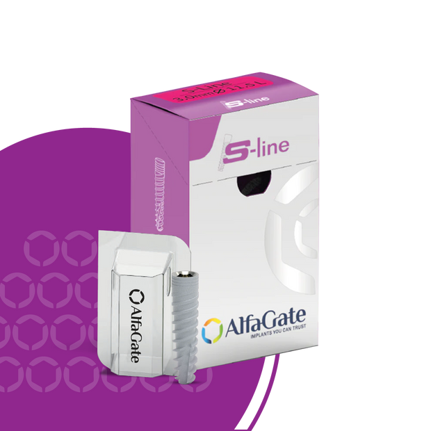 S-LINE DENTAL IMPLANT - Bio Active / SLA Surface. (S-L)
