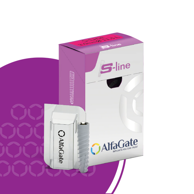 S-LINE DENTAL IMPLANT - Bio Active / SLA Surface. (S-L)