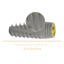 M+ DENTAL IMPLANTS CONICAL CONNECTION. (SCA)