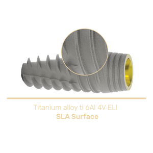 M+ DENTAL IMPLANTS CONICAL CONNECTION. (SCA)