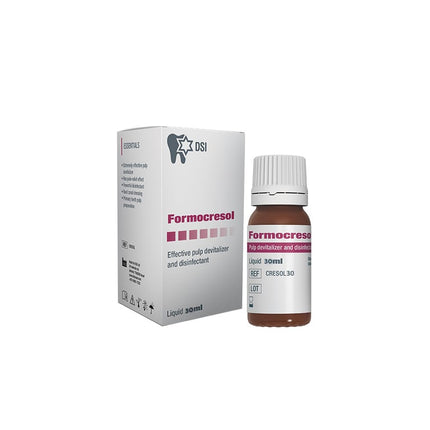 DSI Formocresol Pulp Devitalizer and Disinfectant Solution, 30 mL Bottle