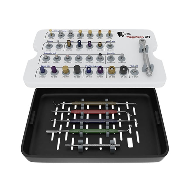 DSI Megatron Surgical Kit. Includes: