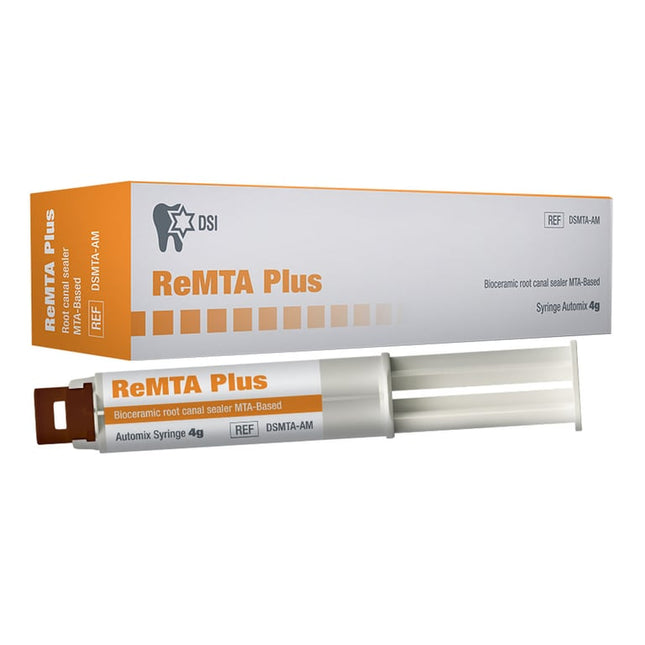 ReMTA Plus Bioceramic Root Canal Sealer, MTA-Based, 4g Automix Syringe, 1/Pk. Includes