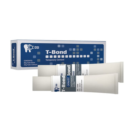 T-Bond Temporary Crown and Bridge Eugenol Cement - 85 Gm. Base & 25 Gm. Catalyst in Tubes