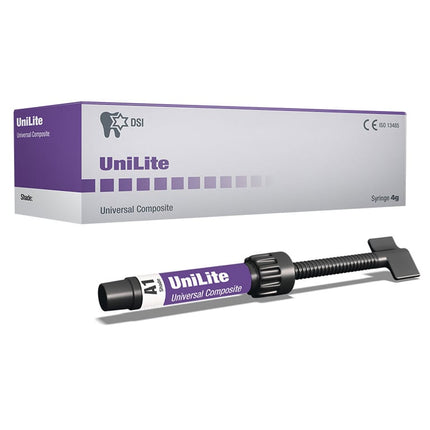 UniLite Light-Cure Micro-Hybrid Composite, A1, 4g Syringe, 1/Pk