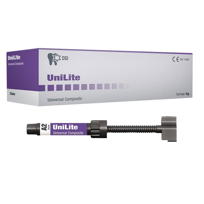 UniLite Light-Cure Micro-Hybrid Composite, A2, 4g Syringe, 1/Pk