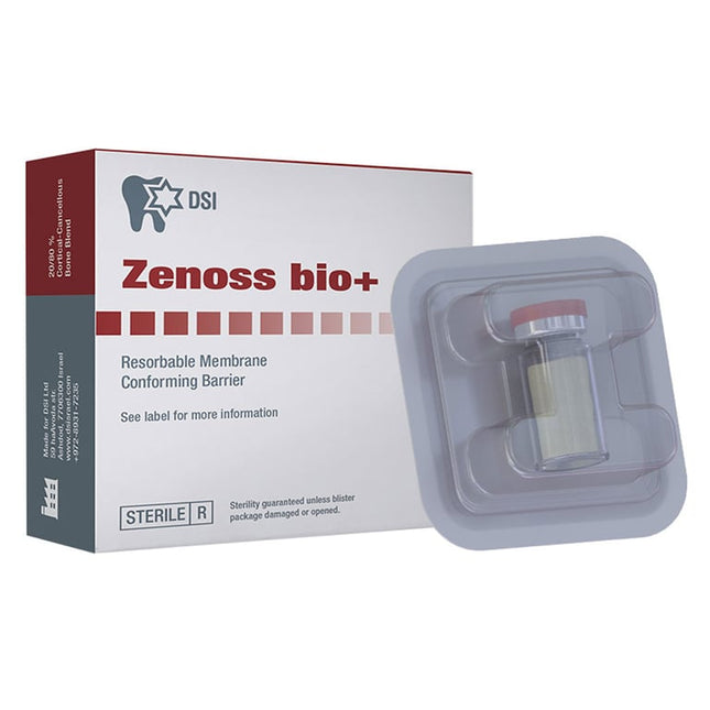 Zenoss bio+ 25 x 25 mm Resorbable Conforming Barrier Membrane, 1/Pk