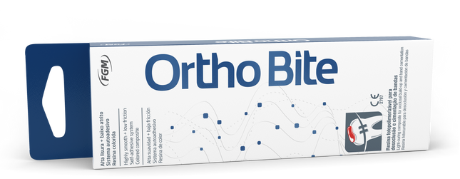 Ortho Bite - Blue 4g Syringe. Light-Cure Ortho Resin Composite for temporary