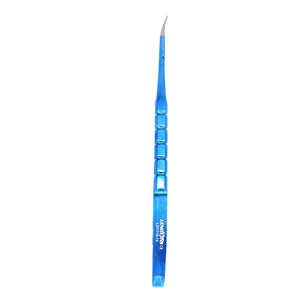 Micro Castrovijo Needle Holder Curved 16cm Titanium