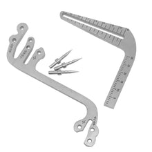 Set of Dental Implant Locator Depth Pin Gauge Guide Locating Plate S-type L-type