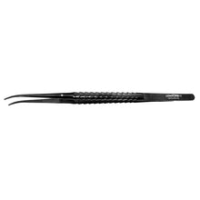 Micro Surgical Forceps Tweezers TC 17cm Curved