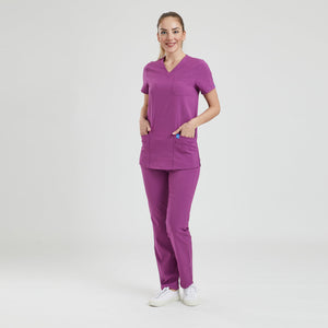 YOURDENT-USA by Wio UNIFORMS SCRUBS Resilient V-Neck Top