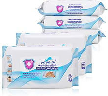 10Packs (500pcs) Wipes, Portable Wet Wipes(8" x 6"), Soft Household Clean Wet Wipes for All-Purpose Cleaning Easy Carry School Travel Office