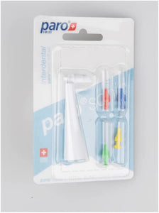 Paro Sonic interdental Replacement Heads for Paro Sonic Electric Toothbrush 5 Different Heads