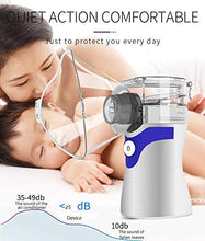 Personal Cool Mist Steam Inhaler, Portable Atomizer Hydrating Mist, Handheld Steam Atomizer for Home Office Daily Use