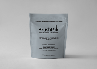 BrushPak ™ Brand Disposable Toothbrushes (90 Pack)