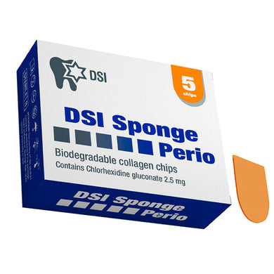DSI Sponge Perio, Biodegradable Collagen Chips, 2.5mg