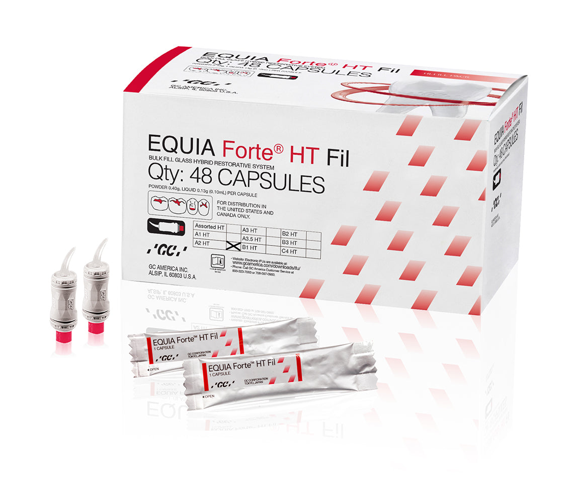 Equia Forte Fil A3.5 Refill: 48 Capsules. Self-Adhesive Aesthetic Posterior