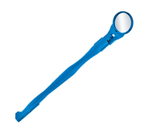 The Flip Mirror, Dual-Position Autoclavable Dental Mirror with Fracture Checker and mm Ruler