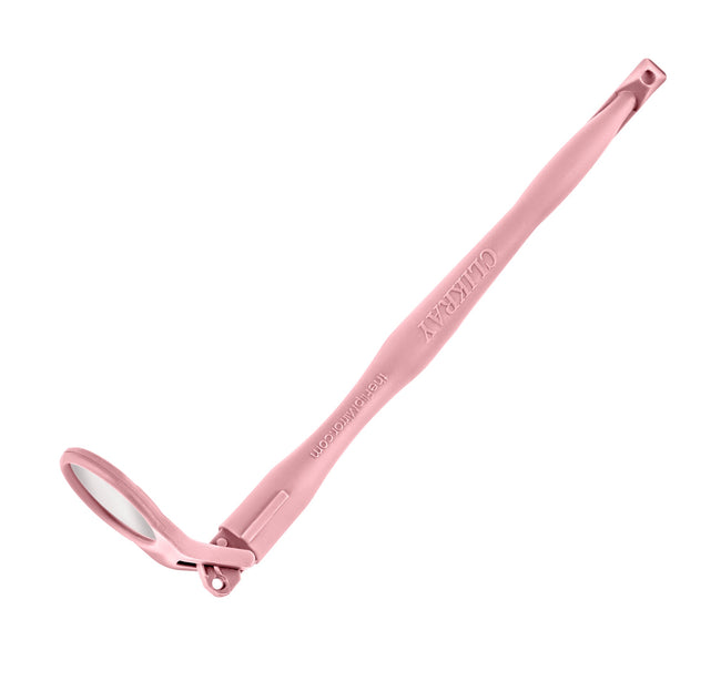 The Flip Mirror, Dual-Position Autoclavable Dental Mirror with Fracture Checker and mm Ruler