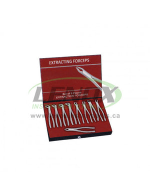 Extracting Forceps Set of 10 Pieces