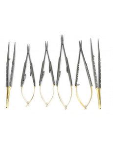 Micro Surgery Needle Holders-Scissors-Forceps Set CVD