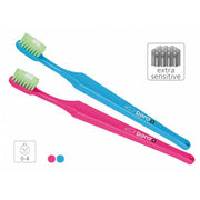 Paro Baby Gentle Infant Toothbrush, Round Extra Sensative Gum Friendly Bristles