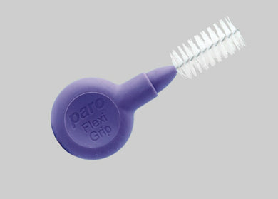 Flexi Grip Paro Flexi Grip, X-Large Course, Violet, Cylindrical, 8.0 mm Interdental Brushes - #1077