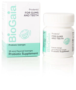 BioGaia Mint flavored Probiotic! the perfect combination for healthy gums and good breath!!