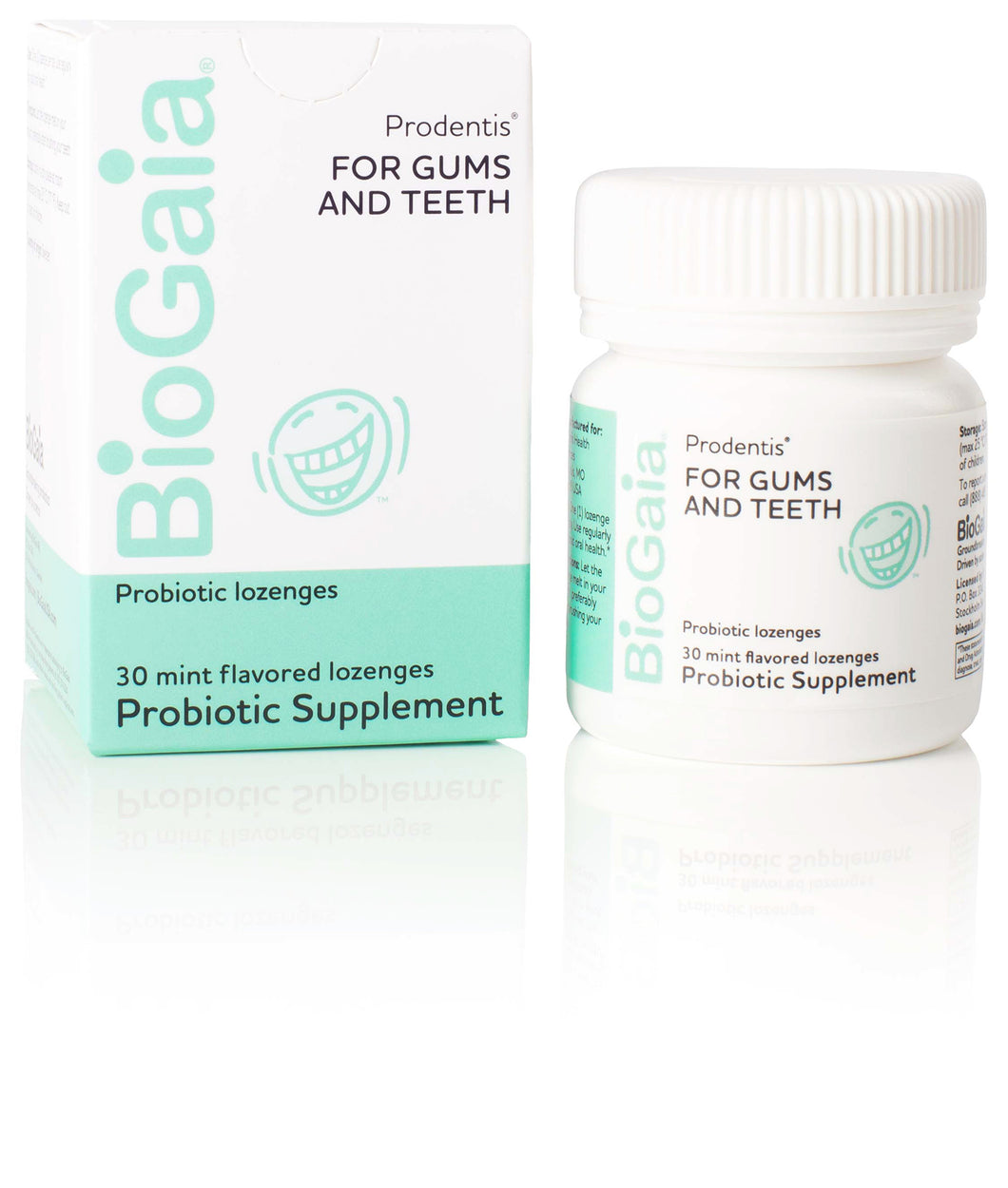 BioGaia Mint flavored Probiotic! the perfect combination for healthy gums and good breath!!